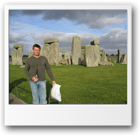 Sightseeing at Stonehenge, England